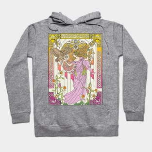 Celtic Woman (cream on rainbow) Hoodie